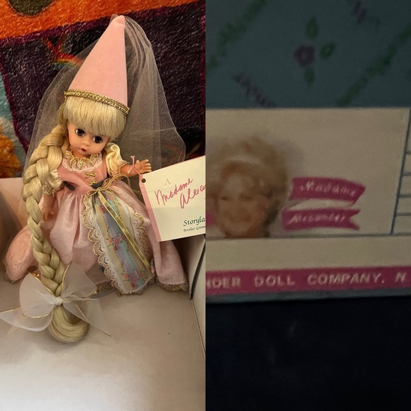 NIB VINTAGE MADAME ALEXANDER DOLLS RAPUNZEL GLENDA GOOD WITCH CINDERELLA etc - Picture 5 of 10